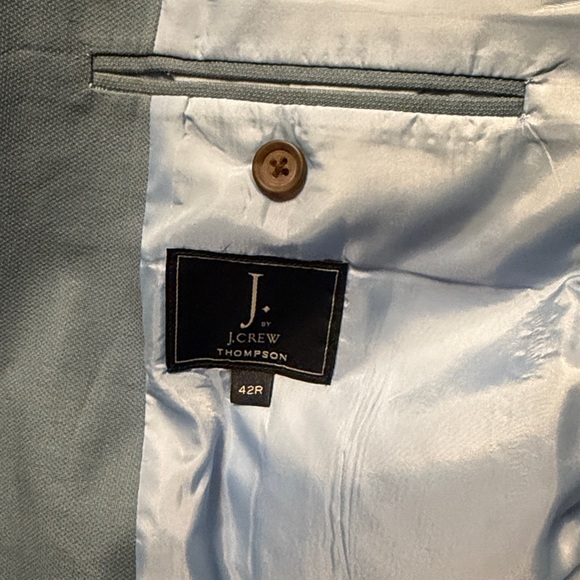J. Crew Blue Sport Coat Blazer - Picture 2 of 3